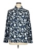 Evri Paisley Blue Long Sleeve Blouse Size XL - photo 1