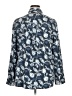 Evri Paisley Blue Long Sleeve Blouse Size XL - photo 2
