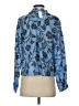 Ann Taylor LOFT Blue Long Sleeve Blouse Size XS - photo 2