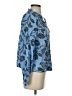 Ann Taylor LOFT Blue Long Sleeve Blouse Size XS - photo 4
