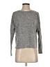 JAQUELINE de YONG Gray Long Sleeve Top Size XS - photo 1