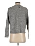 JAQUELINE de YONG Gray Long Sleeve Top Size XS - photo 2