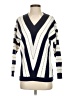 Prettygarden Chevron-herringbone Blue Pullover Sweater Size S - photo 1