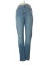 Forever 21 Hearts Blue Jeans Size 26 waist - photo 1