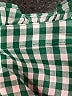 Unbranded Checkered-gingham Green Long Sleeve Button-Down Shirt Size L (estimated) - photo 7