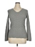 Emporio Armani Chevron-herringbone Gray Pullover Sweater Size EU 48 / US 18 - photo 1