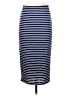 Bobeau Stripes Blue Casual Skirt Size S - photo 2