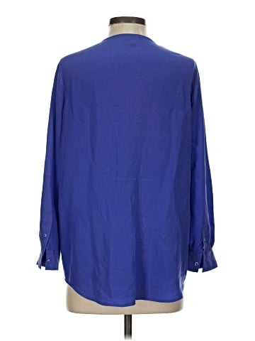 Joie Long Sleeve Silk Top (view 2)