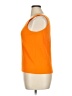Claudia D. Orange Sleeveless T-Shirt Size XL - photo 5