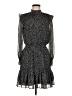 MSK 100% Polyester Polka Dots Black Cocktail Dress Size M - photo 1