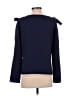Club Monaco 100% Polyester Blue Long Sleeve Blouse Size S - photo 2
