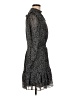 MSK 100% Polyester Polka Dots Black Cocktail Dress Size M - photo 4