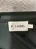 R | Label 100% Polyester Black Sleeveless Blouse Size M - photo 7