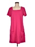 Unbranded Solid Pink Casual Dress Size M - photo 1