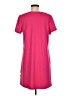 Unbranded Solid Pink Casual Dress Size M - photo 2