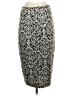 Bobeau Print Silver Formal Skirt Size S - photo 2