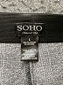 SOHO Apparel Ltd Houndstooth Gray Dress Pants Size L - photo 7