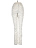 Madeleine Metallic Silver Casual Pants Size 6 - photo 1