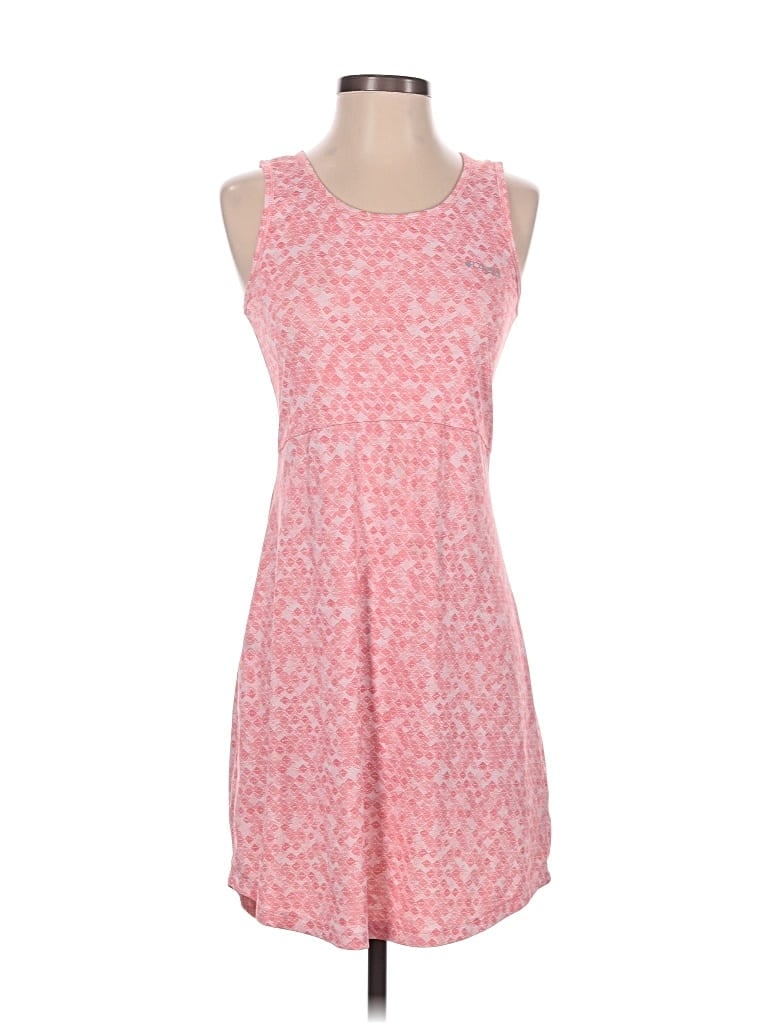 Pre-owned Columbia Casual Dress In Pink