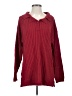 Late Edition Burgundy Pullover Sweater Size S - photo 1