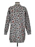 Sugarhill Brighton Animal Print Gray Cardigan Size 4 - photo 2
