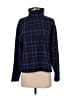 Orvis Plaid Blue Turtleneck Sweater Size S - photo 1