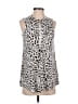 Assorted Brands Silver Sleeveless Blouse Size S - photo 1