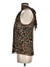 Ramy Brook 100% Silk Brown Sleeveless Silk Top Size M (estimated) - photo 5