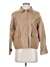 OAK + FORT 100% Polyester Solid Tan Jacket Size S - photo 1