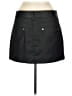 Assorted Brands Solid Black Faux Leather Skirt Size M - photo 2