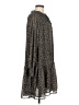 MNG 100% Polyester Animal Print Brown Casual Dress Size 6 - photo 4