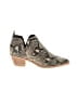 Dolce Vita Animal Print Gold Tan Ankle Boots Size 6 - photo 1