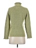 Sigrid Olsen Green Turtleneck Sweater Size S - photo 2