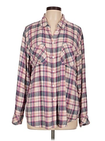 Sanctuary Long Sleeve Button-Down Shirt (view 1)