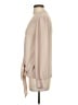 Chelsea28 100% Polyester Tan Long Sleeve Blouse Size S - photo 5