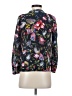 J.Crew 100% Silk Black Long Sleeve Silk Top Size XXS - photo 2