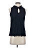J.Crew Blue Sleeveless Blouse Size XXS - photo 1