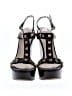 Dee Keller 100% Leather Black Wedges Size EU 37 1/2 - photo 2