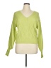 T Tahari Green Pullover Sweater Size 1X (estimated) - photo 1