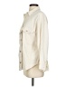 Zara Ivory 3/4 Sleeve Button-Down Shirt Size S - photo 5