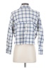 Madewell Checkered-gingham Blue Long Sleeve Button-Down Shirt Size S - photo 2