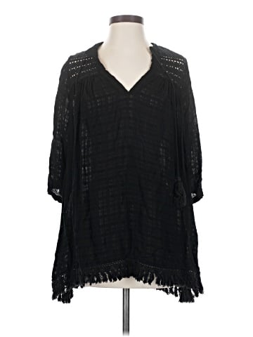 On The Road... 3/4 Sleeve Blouse (view 1)