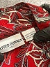 Alfred Dunner 100% Polyester Paisley Red Long Sleeve Blouse Size 14 - photo 7