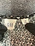 Gap 100% Polyester Black Silver Sleeveless Blouse Size XS - photo 4