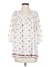 Ottod'Ame White 3/4 Sleeve Blouse Size 4 - photo 1