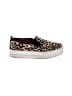 Halogen 100% Leather Animal Print Tan Sneakers Size 5 1/2 - photo 1
