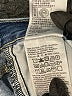 Levi's 100% Cotton Color Block Blue Jeans Size 26 waist - photo 7