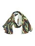 EDERA 100% Polyester Paisley Green Scarf One size - photo 1