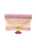Just Fab Stripes Pink Clutch One size - photo 1