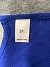Unbranded 100% Polyester Blue Short Sleeve Blouse Size 2X - photo 7